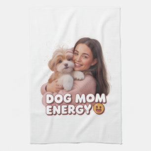 Linge De Cuisine Énergie de Maman de Chien - design tendance pour l