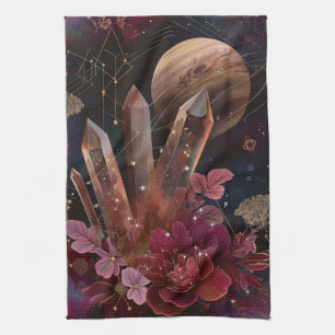 Linge De Cuisine Énergie spirituelle d'améthyste Motif céleste