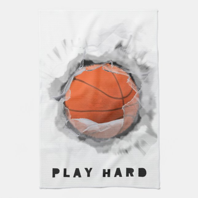 Linge De Cuisine Engin de basket-ball (Vertical)