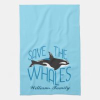 Enregistrer les baleines bleu personnalisé