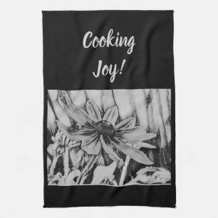 Linge De Cuisine Ensemble Susan Potholder Black Eyed