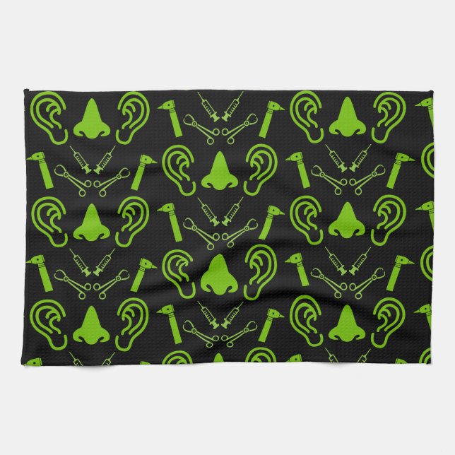 Linge De Cuisine ENT Otolaryngologie Otorhinolaryngologue (Horizontal)