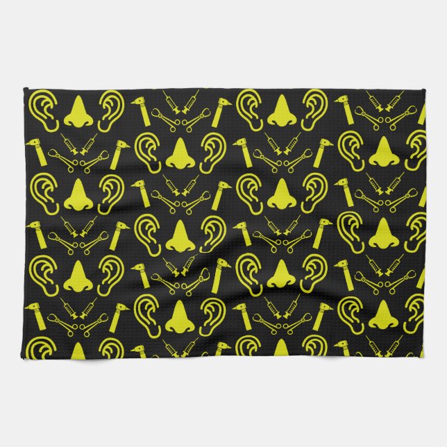 Linge De Cuisine ENT Otolaryngologie Otorhinolaryngologue (Horizontal)