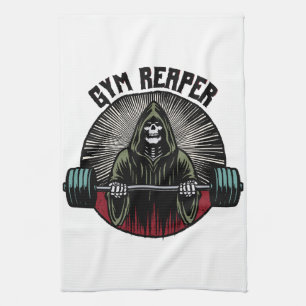 Linge De Cuisine Entraînement sur la couche de gym