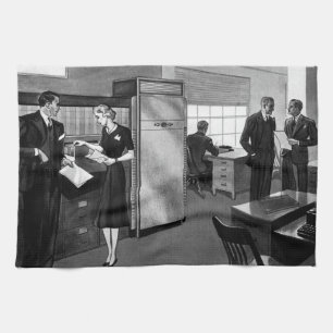 Linge De Cuisine Entreprise Vintage, Hommes d'affaires de direction