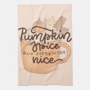 Linge De Cuisine Épices citrouilles et tout Nice