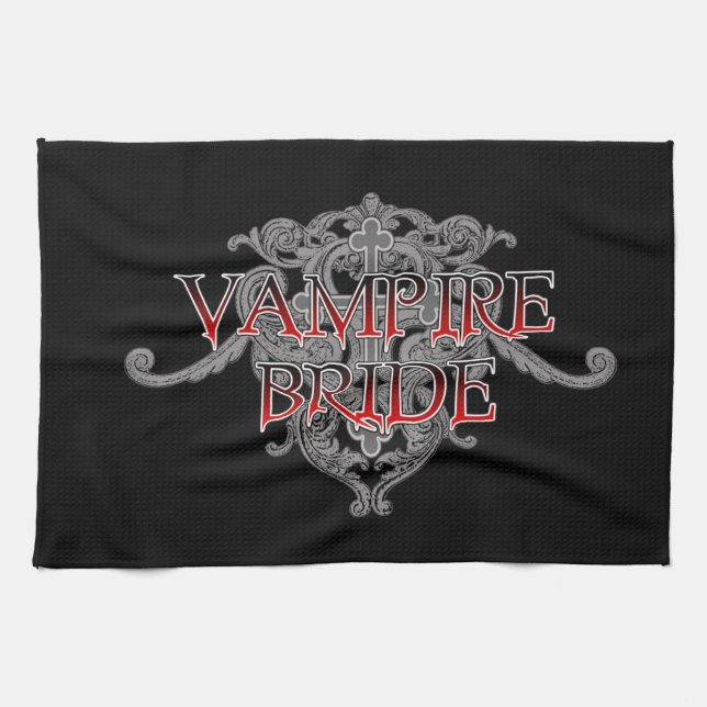 Linge De Cuisine Épouse vampire (Horizontal)