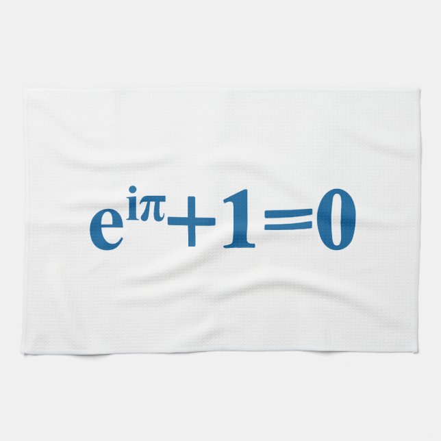 Linge De Cuisine Équation de maths d'Eular (Horizontal)