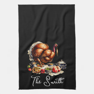 Linge De Cuisine Équipage de Cuisine de Thanksgiving d'automne   Fê