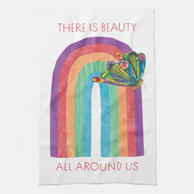 Linge De Cuisine Eric Carle | La Beauté Est Tout Autour De Nous (Vertical)