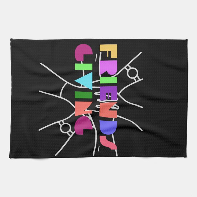 Linge De Cuisine Escouade d'action d'amitié : Grateful & Gathered (Horizontal)