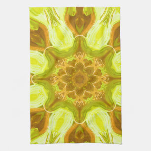Linge De Cuisine Esprit de feuillage solaire motif abstrait