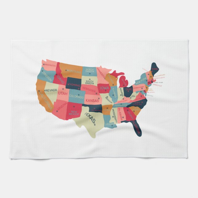Linge De Cuisine États-Unis (Horizontal)