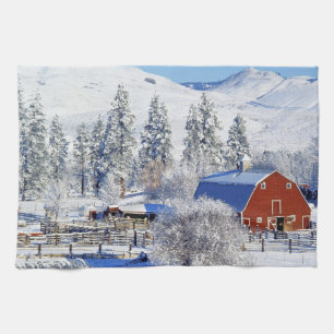 Linge De Cuisine États-Unis, Washington, Methow Valley, Granges dan