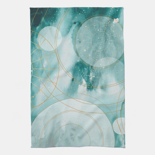 Linge De Cuisine Étoiles de diplômes magiques II (Vertical)