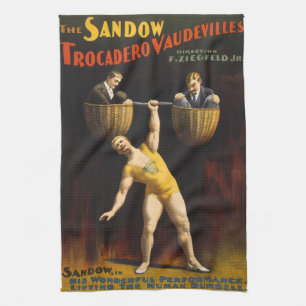 Linge De Cuisine Eugen Sandow Vaudeville Haltérophile