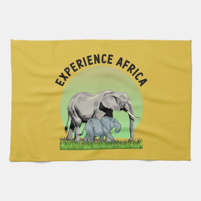 Linge De Cuisine Expérience Afrique (Horizontal)