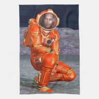 Explorateur de Mars Astronaute Planète Alien Art S