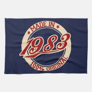 Linge De Cuisine Fait En 1983