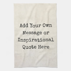 Linge De Cuisine Faites vos propres citations, noms, paroles