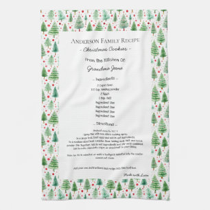 Linge De Cuisine Famille Recette Heirloom Texte Noël