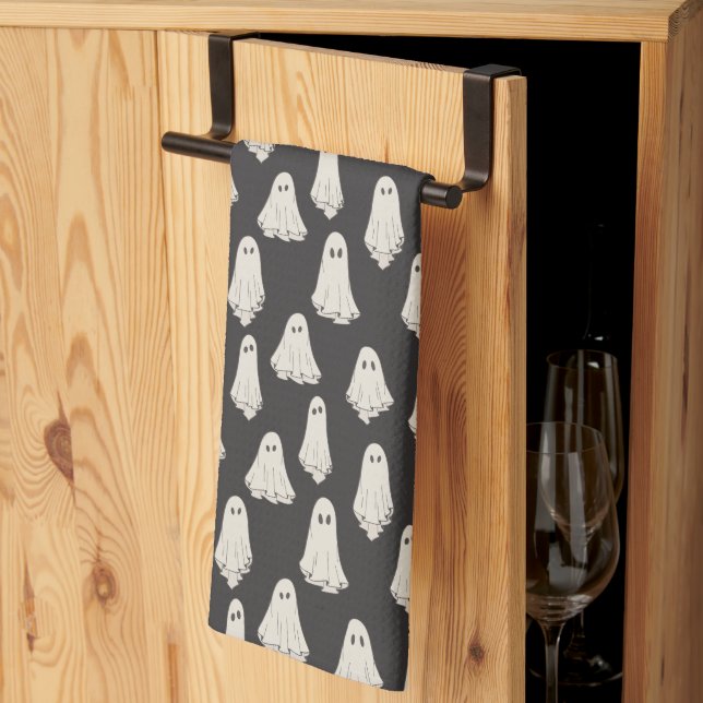 Linge De Cuisine Fantômes (Pliage en tiers)