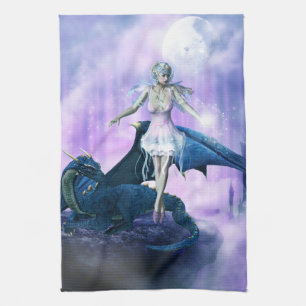 Linge De Cuisine Fée du dragon de glace
