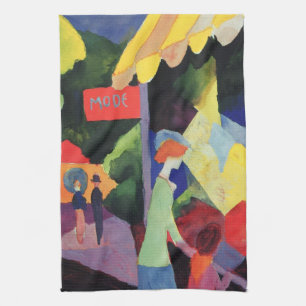 Linge De Cuisine Fenêtre à la mode d'August Macke, Fauvisme vintage