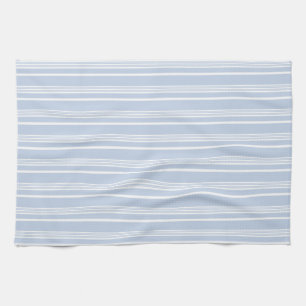 Linge De Cuisine Ferme Vintage French Ticking Bleu Blancs Blancs