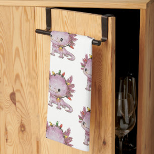 Linge De Cuisine Festive Axolotl