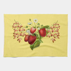 Linge De Cuisine Feuillage de baies d'automne et d'automne