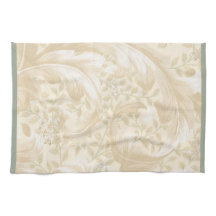 Feuille d'acanthe dans doucement le beige