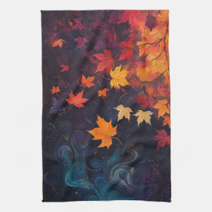 Linge De Cuisine Feuilles d'automne