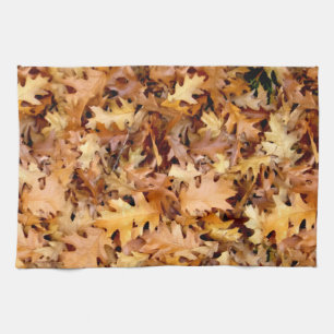 LINGE DE CUISINE FEUILLES D'AUTOMNE