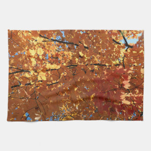 Linge De Cuisine Feuilles de l'érable d'automne