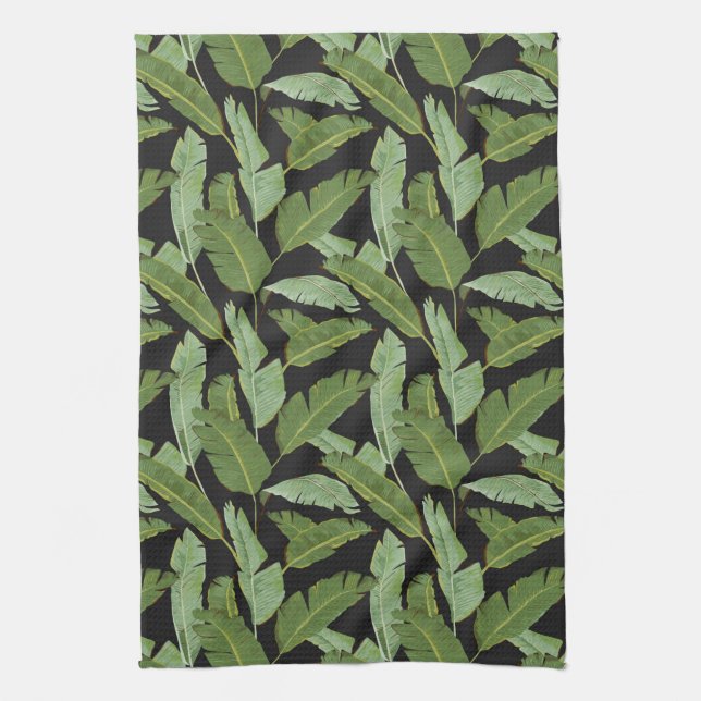 Linge De Cuisine Feuilles de palmiers (Vertical)