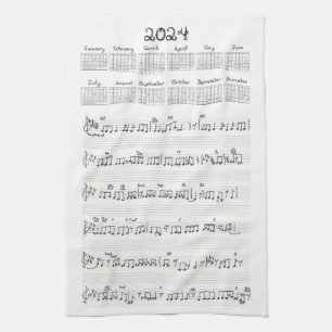 Linge De Cuisine Fiche de la structure de la feuille - Calendrier 2