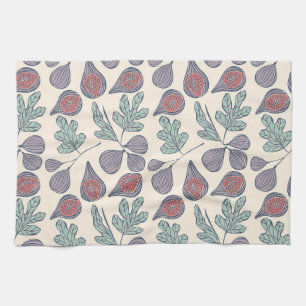Linge De Cuisine Figues pourpres