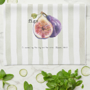 Linge De Cuisine Figues - Verset du Coran