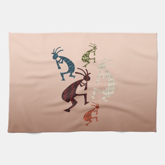 Linge De Cuisine Five Kokopelli (Horizontal)