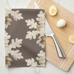 Linge De Cuisine Flacon de neige de Birchwood d'hiver rustique brun