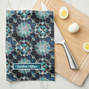 Linge De Cuisine Flacons de neige de perle galaxy d'inspiration ble