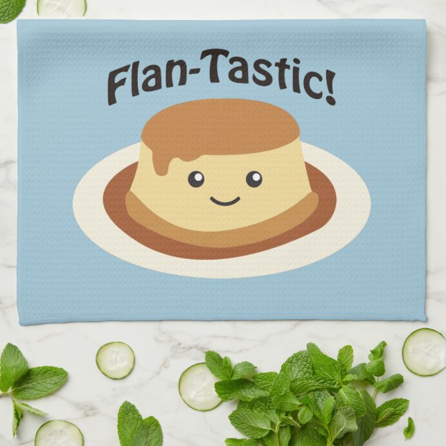 Linge De Cuisine Flantastic ! Flan mignon (Plié)