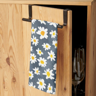 Linge De Cuisine Fleur Cute Daisy Botanique Enfants motif dégradé