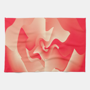 Linge De Cuisine fleur de corail
