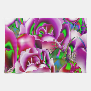 Linge De Cuisine Fleurs