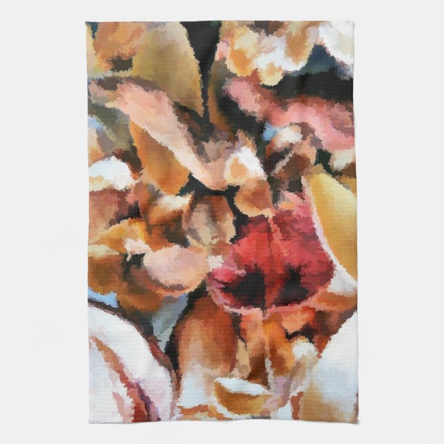 LINGE DE CUISINE FLEURS (Vertical)