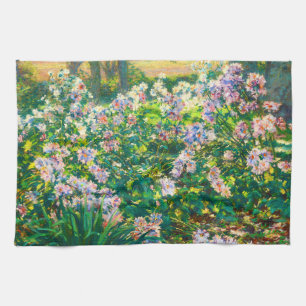 Linge De Cuisine Fleurs jolies vintages Illustration Fleurs blanche