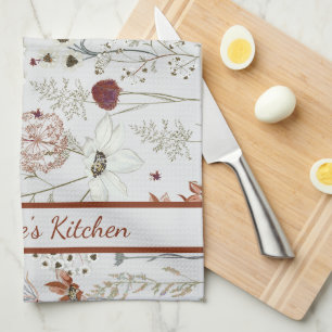 Linge De Cuisine Fleurs sauvages bourguignons modernes Élégant Bo