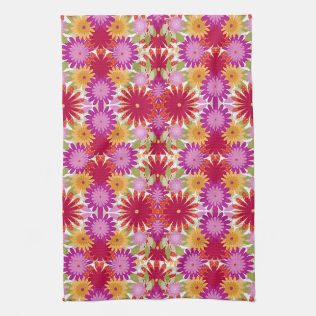 Linge De Cuisine Floral (Vertical)